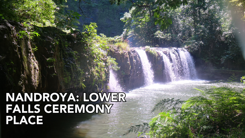 Nandroya: lower falls ceremony place